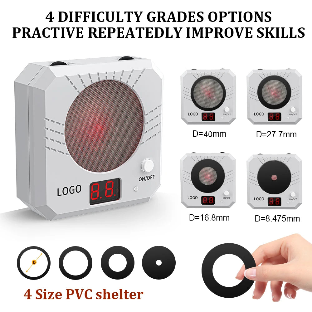 Infrared Scoring Laser Target for Shooting Practice with Sound