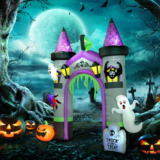 12ft Halloween Inflatable Archway Outdoor LED Display