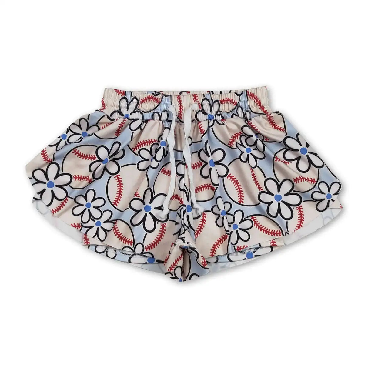 Sibling Baby Girls Colorful Bows Leopard Skorts Ruffle Summer Shorts Bottoms