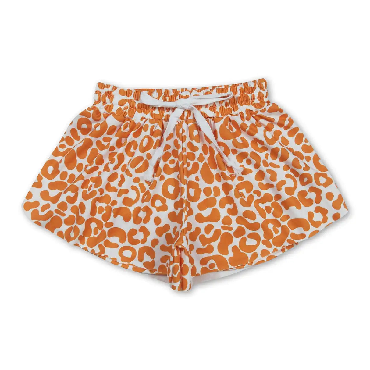 Sibling Baby Girls Colorful Bows Leopard Skorts Ruffle Summer Shorts Bottoms