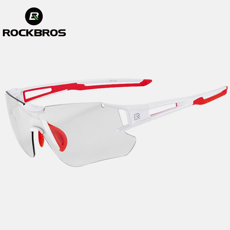 ROCKBROS Photochromic Cycling Sunglasses UV400 for Outdoor Sports