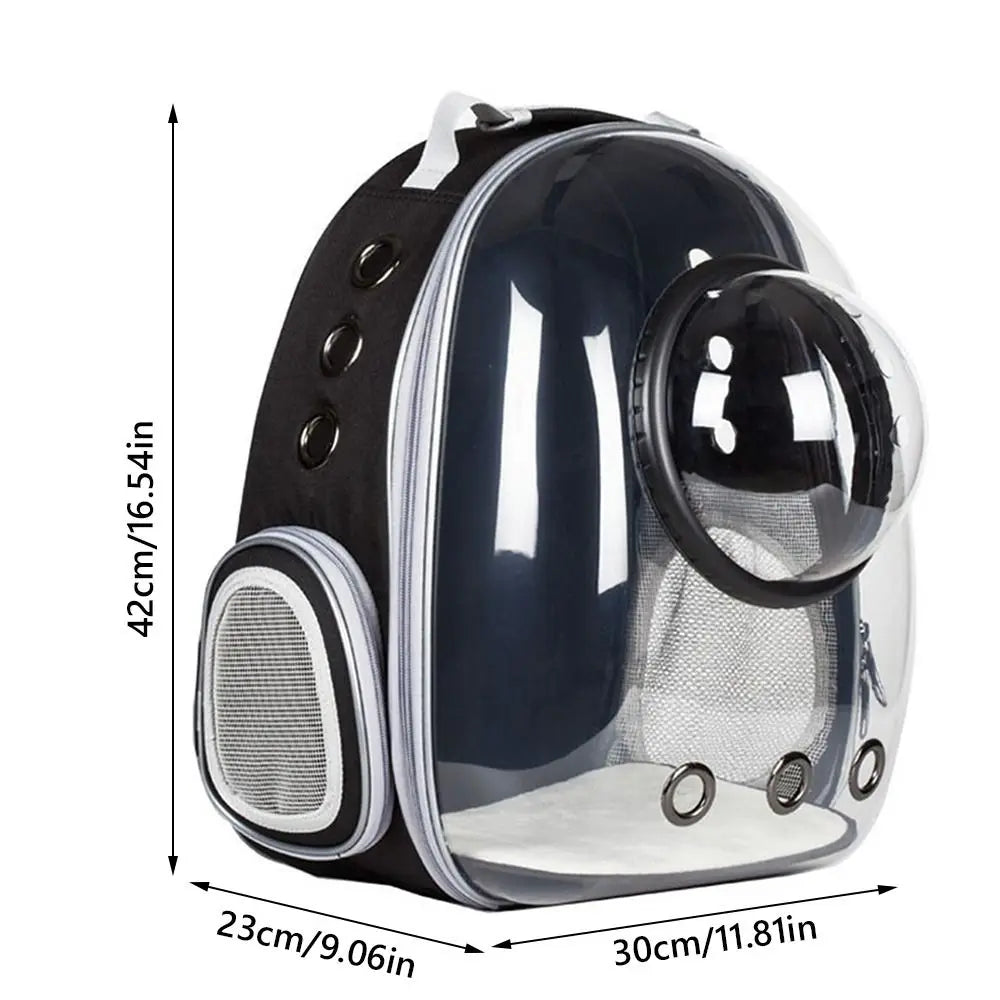 Portable Transparent Cat Carrier Backpack Dome Space Capsule