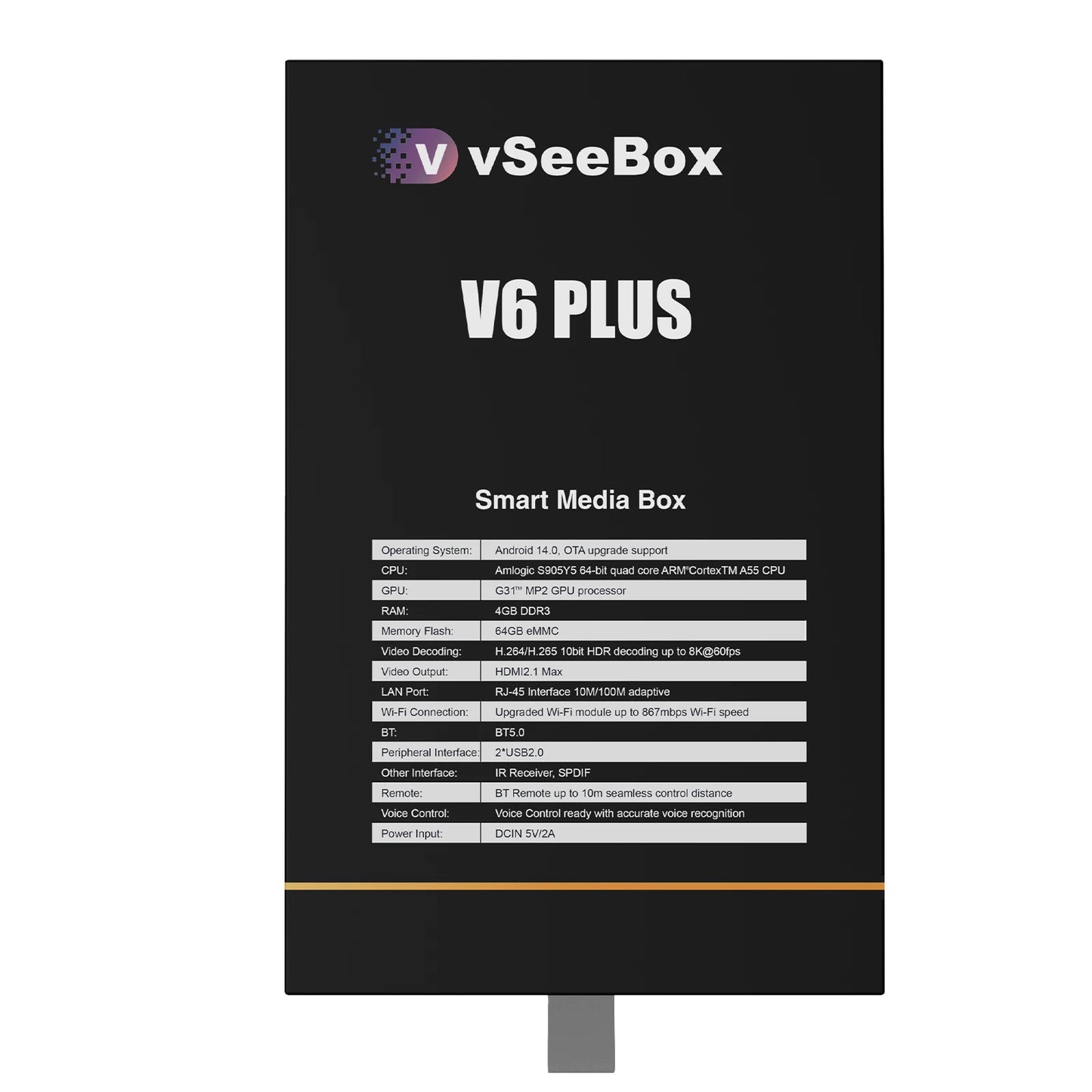 2026 vSeeBox V6 Plus New Box 8K HD Voice Control