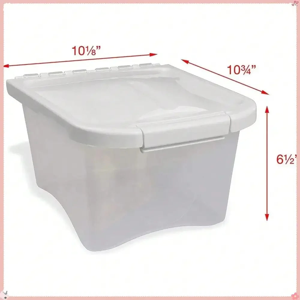 5-Pound Pet Food Storage Container For Dogs Or Cats
