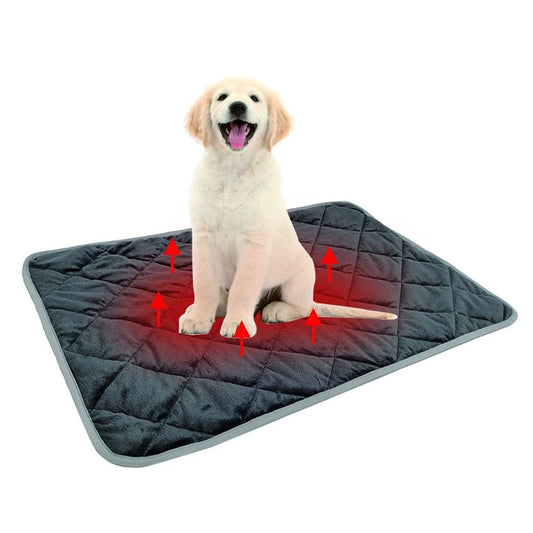 NONECN Washable Pet Mat Self-Warming Bed for Cats and Dogs